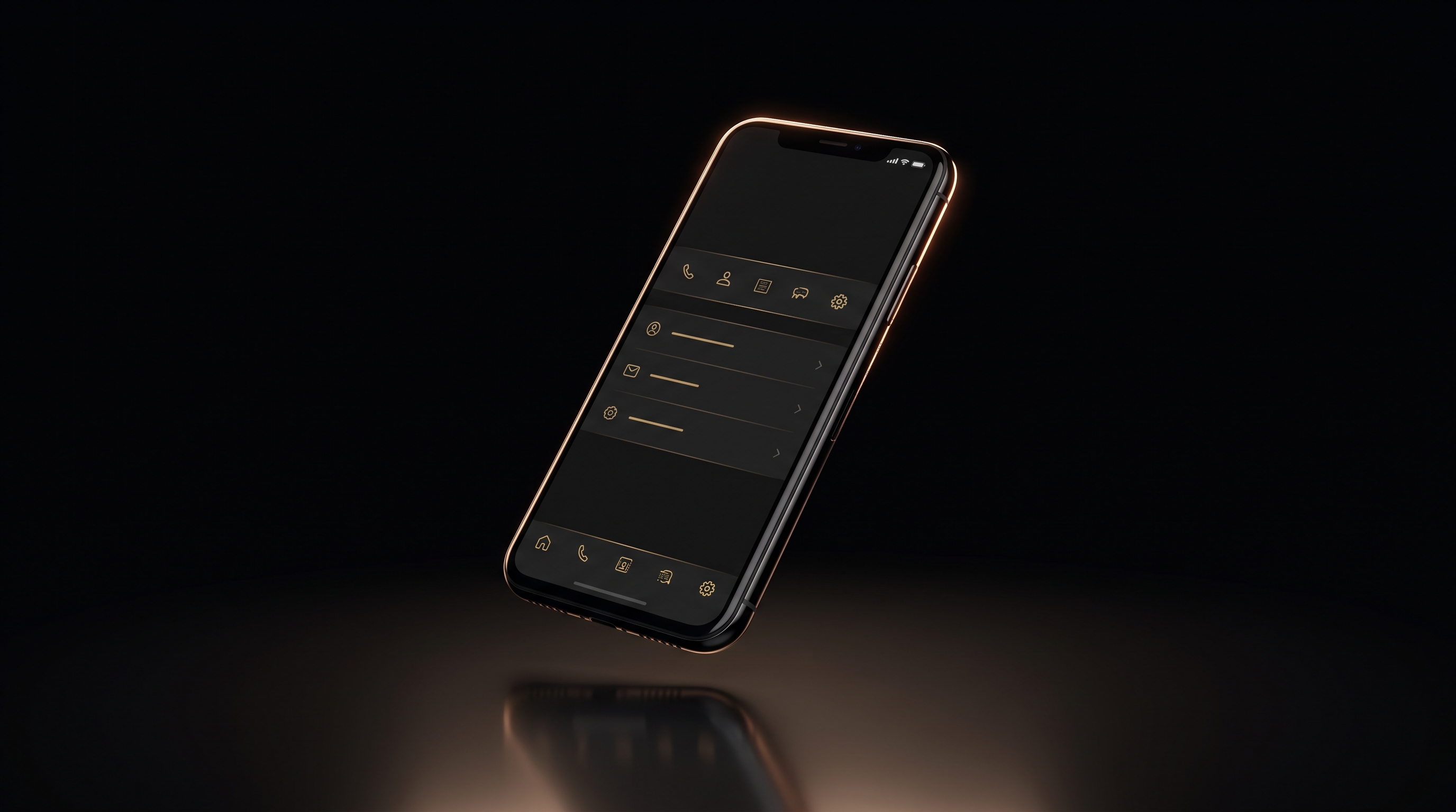 DIKUROOMS mobile management app dashboard
